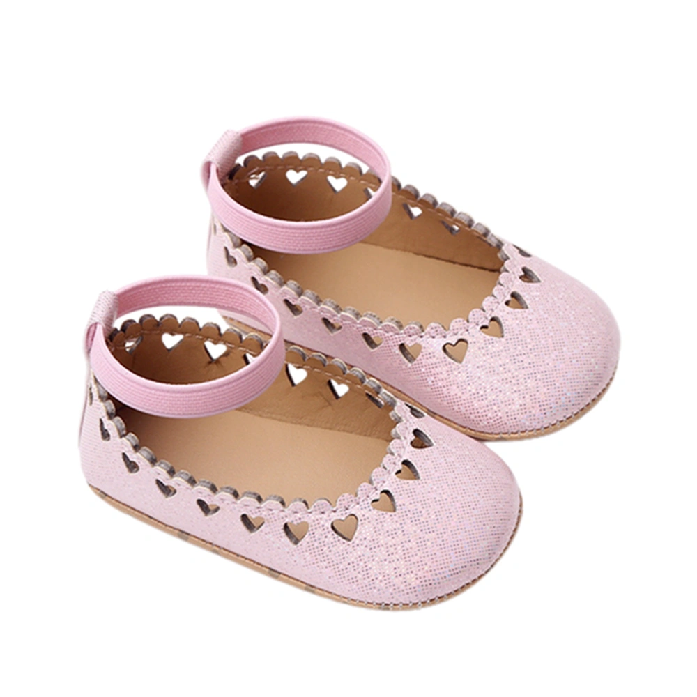 Baby Girls Mary Jane Flats, Round Toe PU Leather Dress Shoes