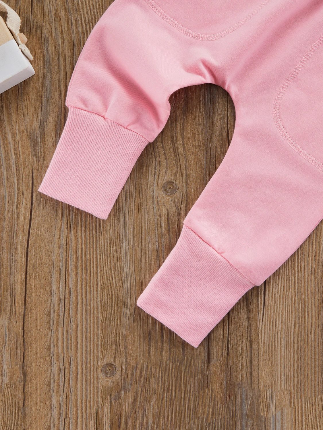 Baby Clothes Two Piece Set, Hooded Sweatshirt High Waist Pants
