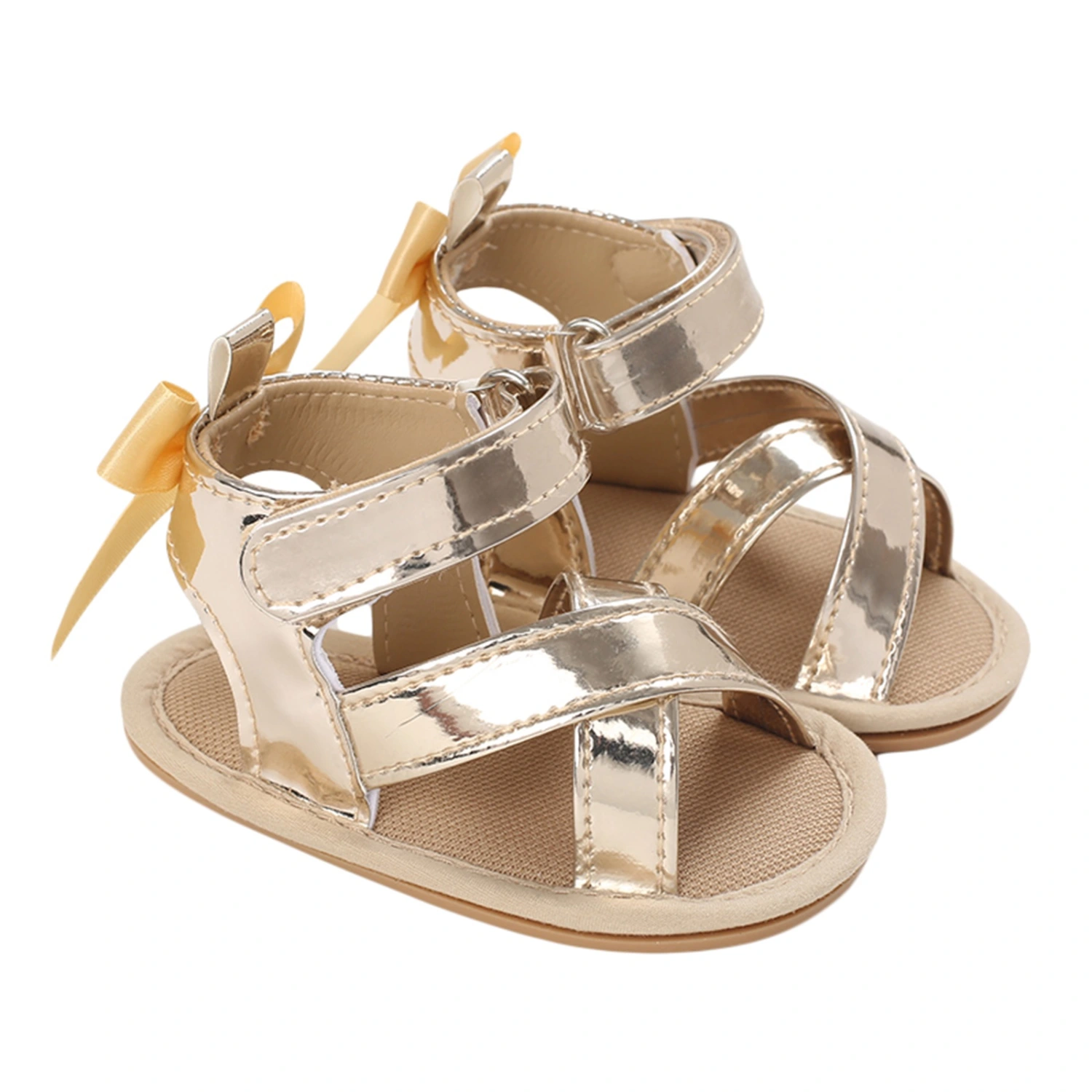 Baby Girl Sandal Shoe Infants Anti-Slip Home Floral Sandbeach Sandals 