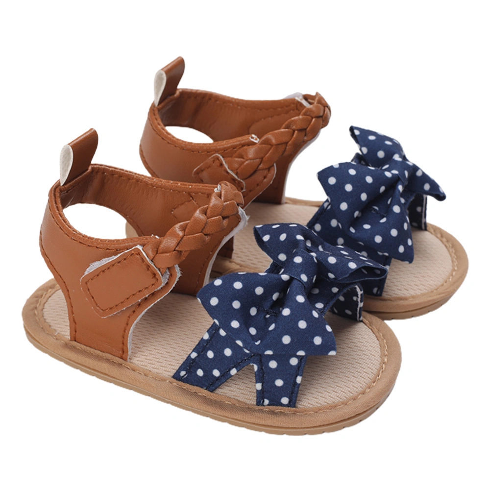 Baby Girl Fashion Sandals Striped/Dots/Lace Bowknot Cute Shoes