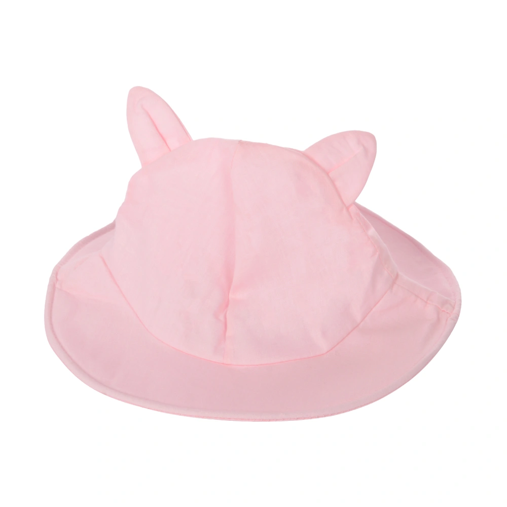 Baby Boys Girls Bucket Hat, Wide Brim Fisherman Hat with Animal Ears