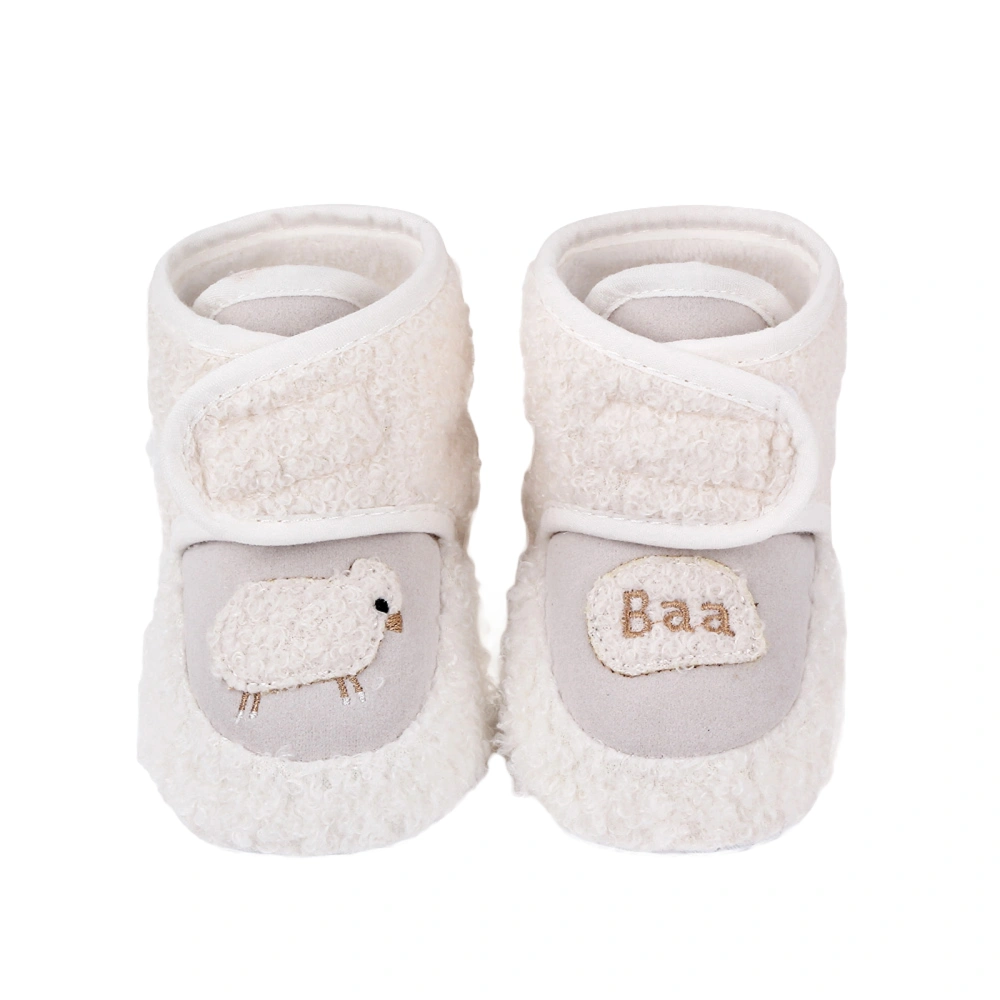 Baby Boys Girls Flat Boots, Non Slip Soft Sole Short Tube Shoes