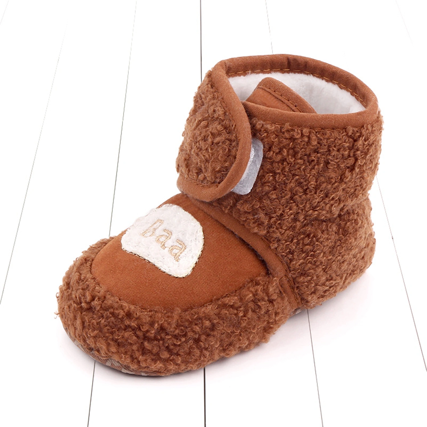 Baby Boys Girls Flat Boots, Non Slip Soft Sole Short Tube Shoes