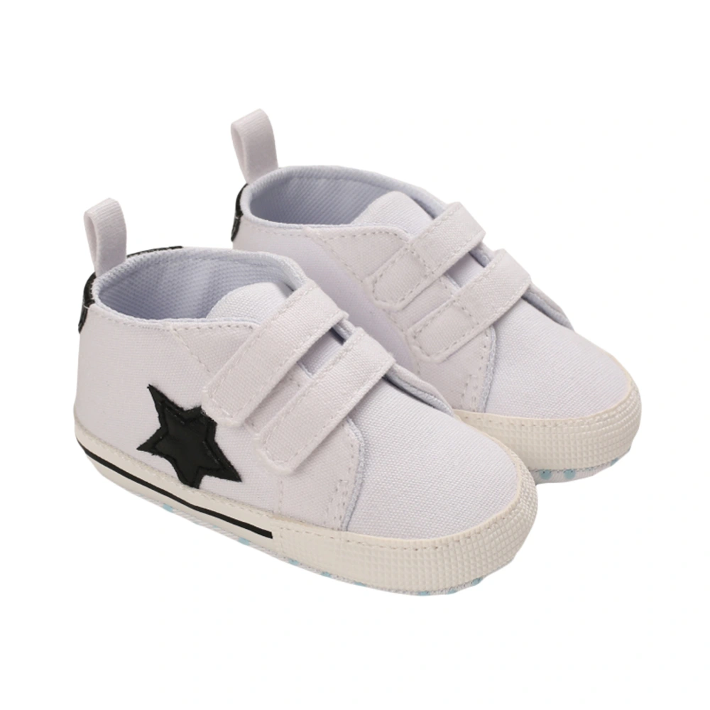 Baby Boys Girls Sneakers, Anti-Slip Soft Sole Star Crib Shoes