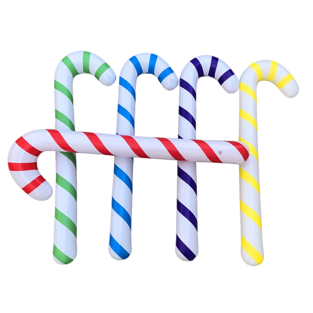 Christmas Inflatable Candy Cane, Holiday Balloon Prop Party Decor