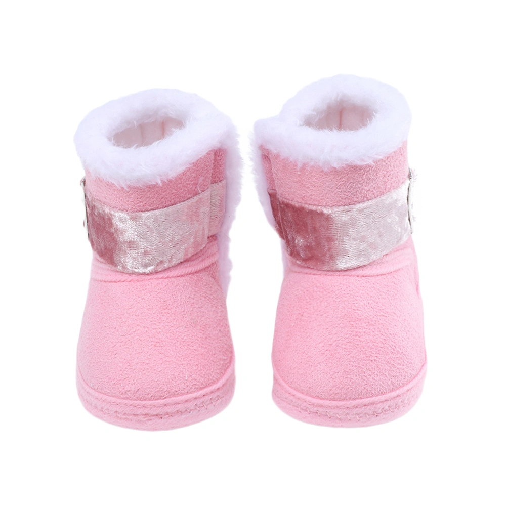 Baby Cozy Fleece Boots, Soft Sole Anti-Slip Warm Winter Snow Boots