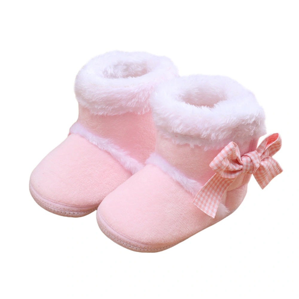 Baby Girls Flat Shoes, Soft Sole Non-slip Indoor Outdoor Winter Shoes