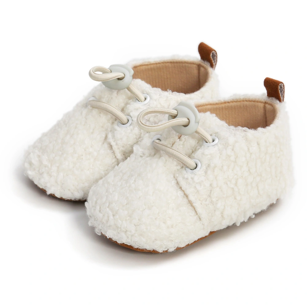 Baby Winter Girl Shoes Anti-Slip Home Warm Plush Casual Shoes 