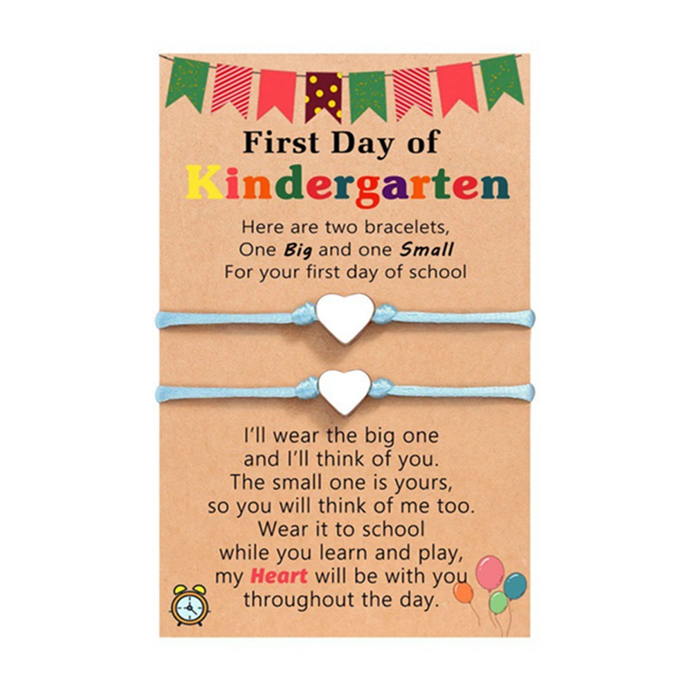 First Day of School Bracelet, Back to School Kindergarten Bracelet