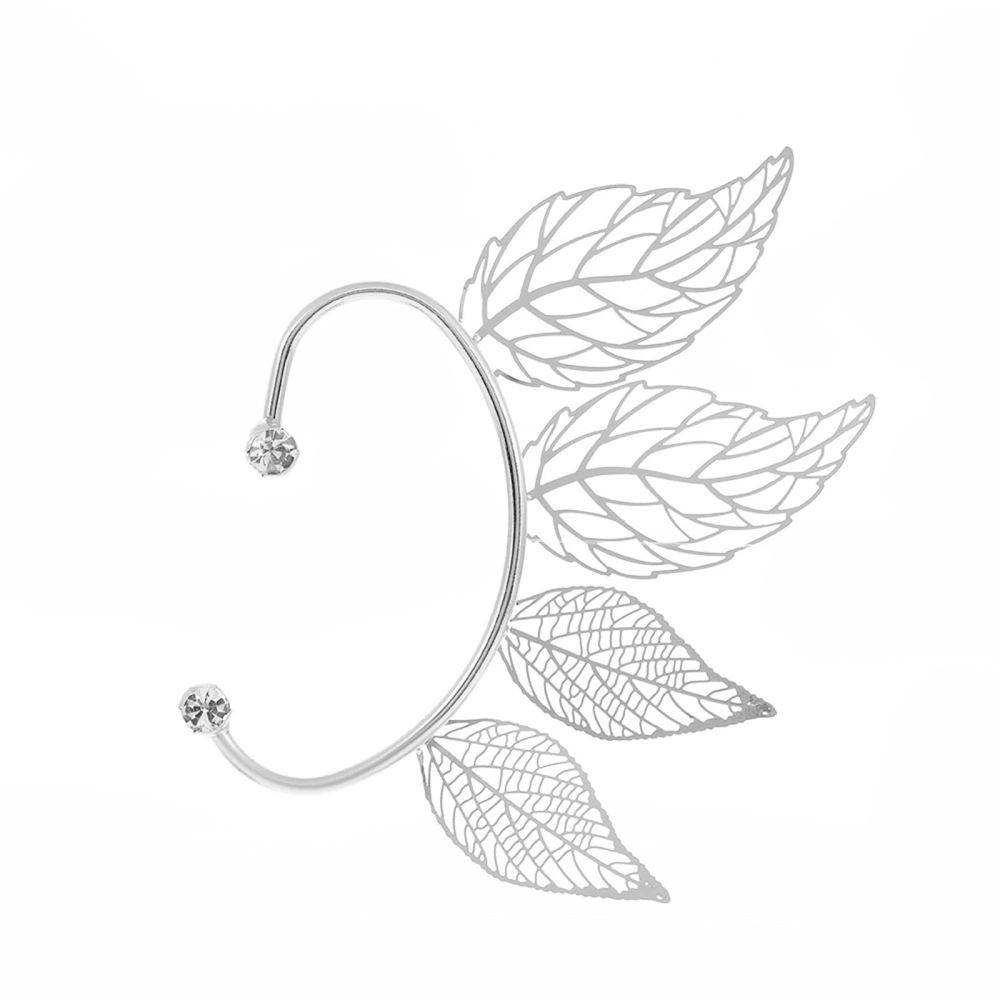 Hollow-Out Leaf Ear Cuff Earrings for Women No Pierced Ear Cuffs