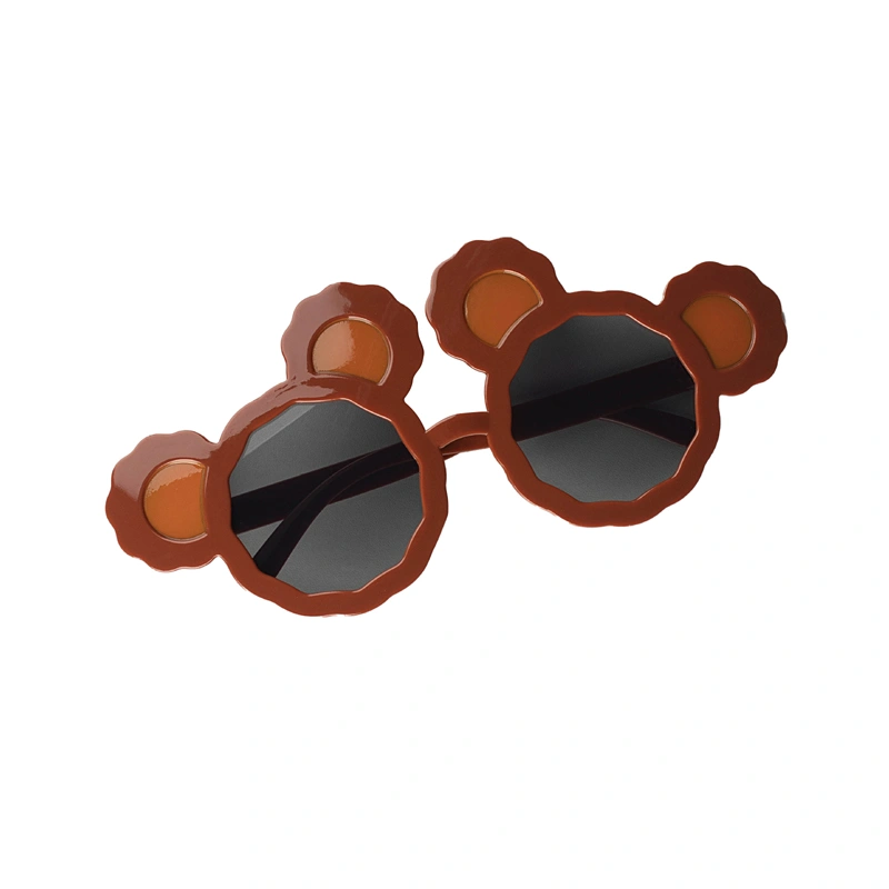 Kids Sunglasses, Cute Bear Shaped Party Glasses Funny Photo Props