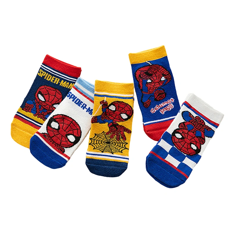 Kids Toddler Ankle Socks Soft Casual Cartoon Elastic Crew Socks 