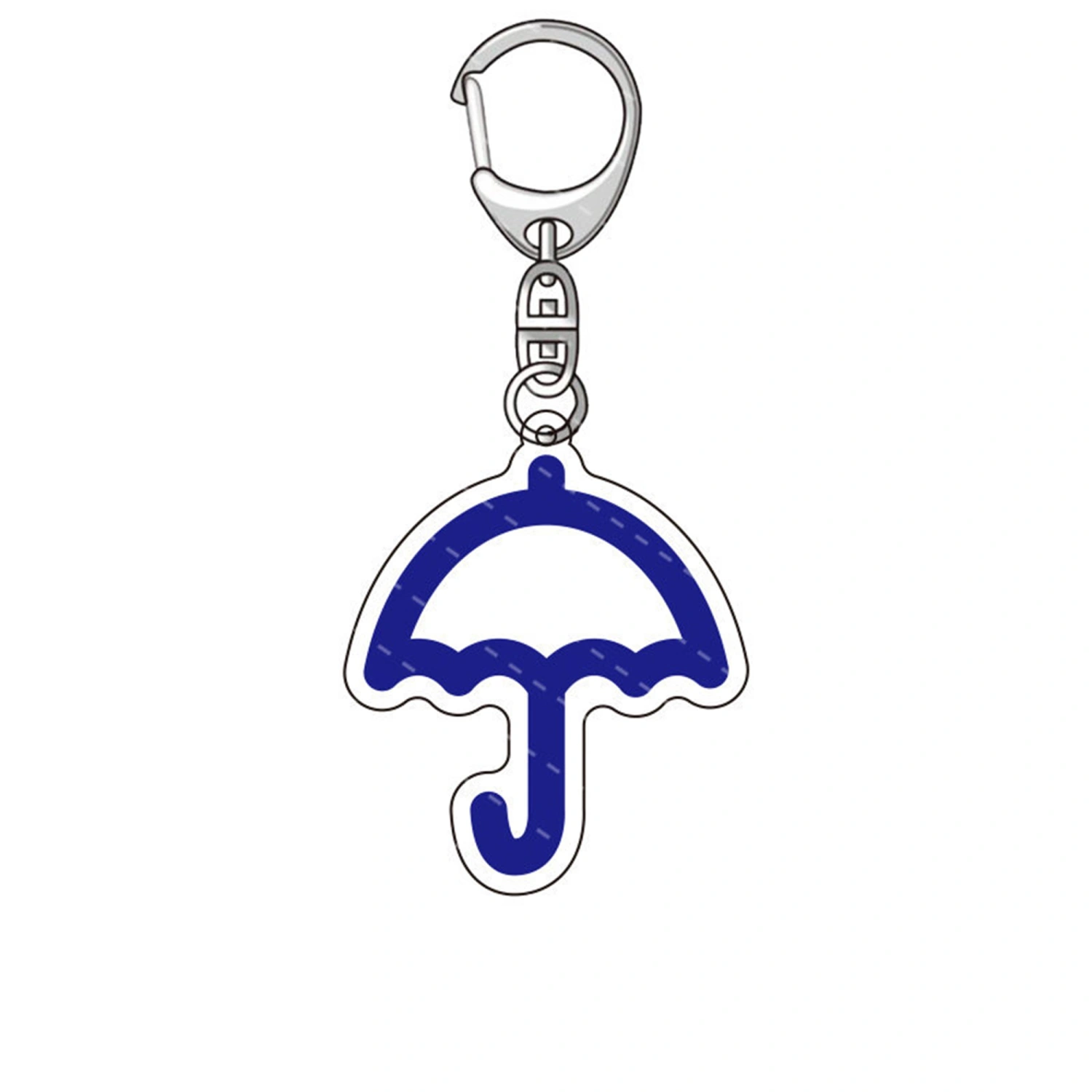 Cartoon Keychains, Masked Man Triangle Square Circle Pendant Keyrings