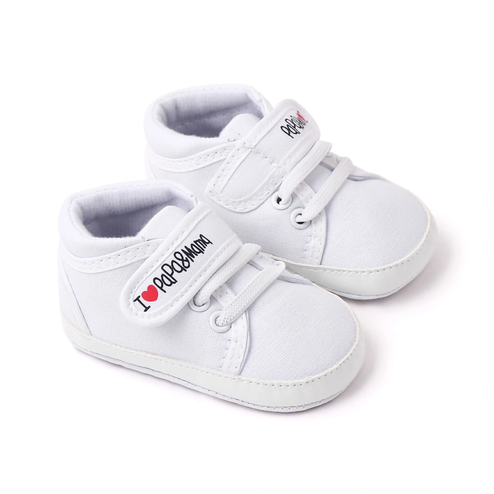 Baby Girls Boys Autumn Anti-Slip Rubber Sole Letter Print Sneaker