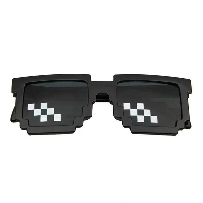 Women Men Sunglasses, Funny Pixelated Sunglasses Party Summer Glasses