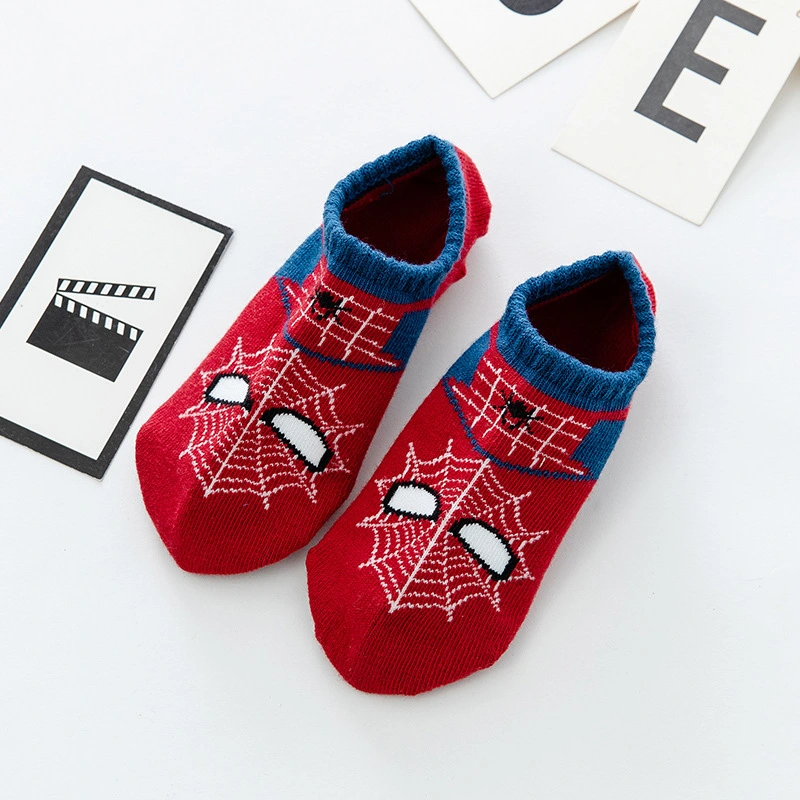 Toddler Boys Girls Ankle Socks, Cute Cartoon Print Low Cut Socks
