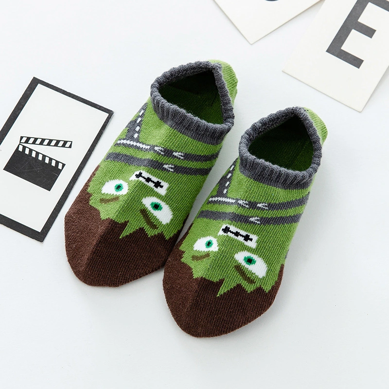 Toddler Boys Girls Ankle Socks, Cute Cartoon Print Low Cut Socks