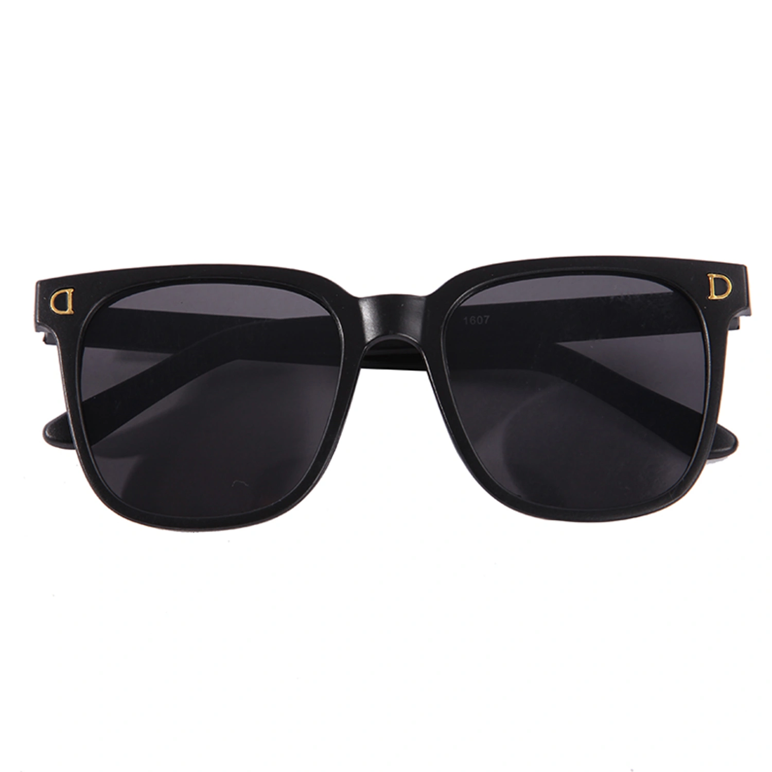 Kids UV400 Protection Sunglasses, Contrast Color Square-Rimmed Glasses