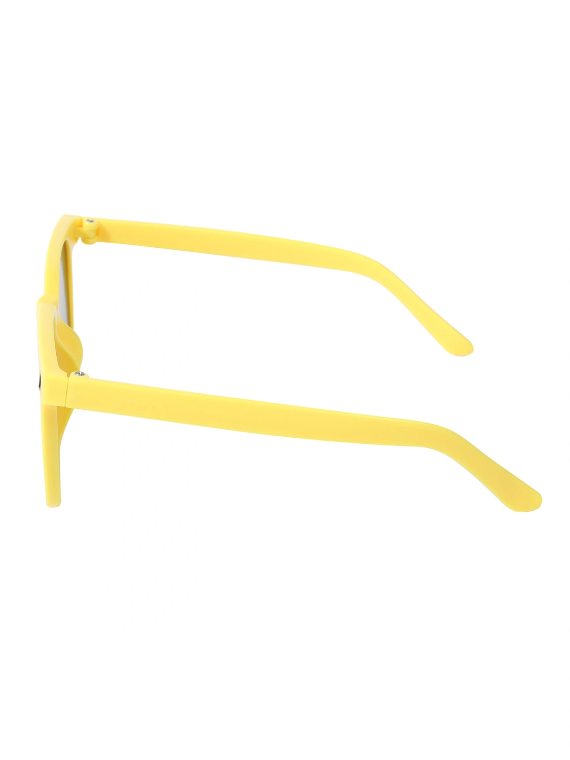 Kids UV400 Protection Sunglasses, Contrast Color Square-Rimmed Glasses