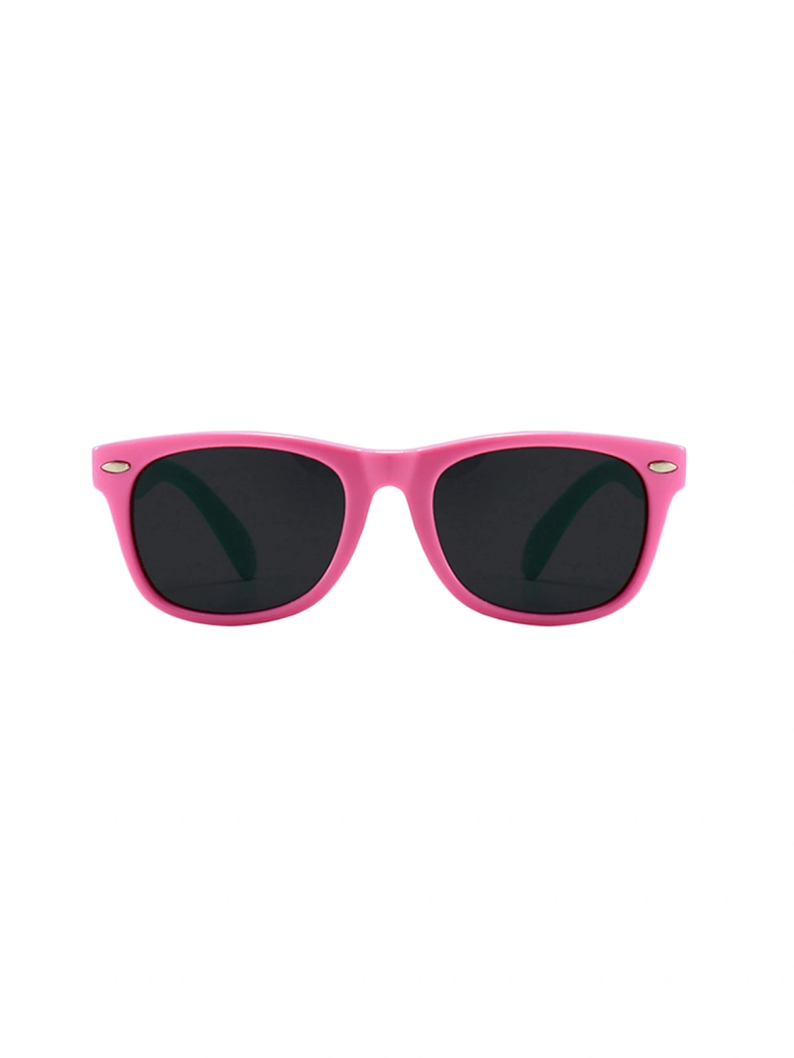 Children Lightweight Sunglasses, Round Shaped Patchwork Sunglasses