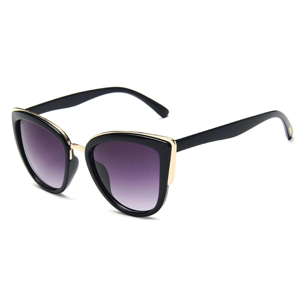 Women Sunglasses Cat Eye Shaped Personality Polarized Eyewear 