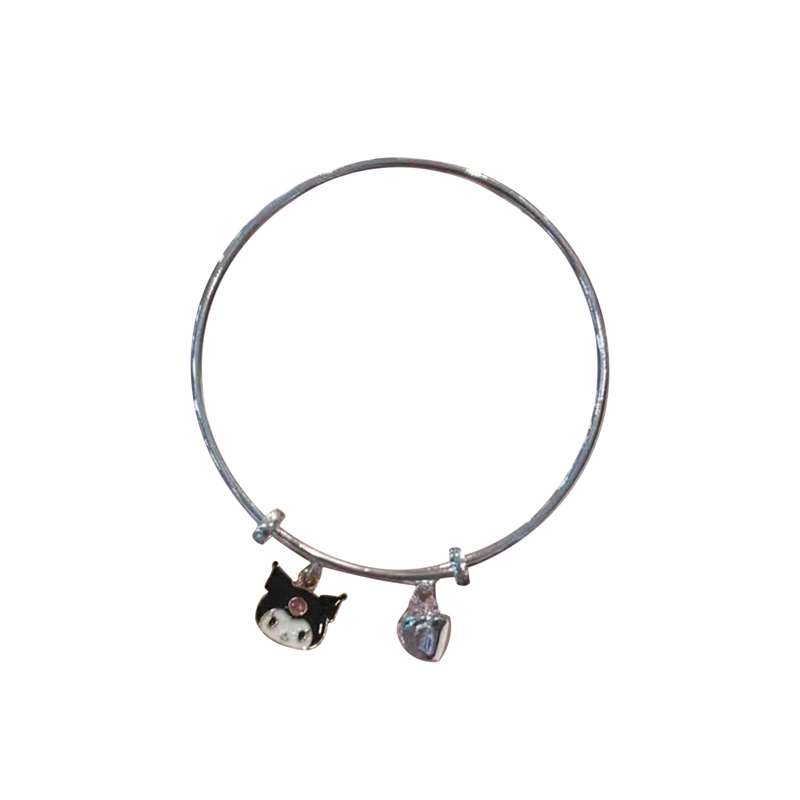 Couple Girlfriend Bell Bracelet Cinnamon Dog Ornament Small Gift