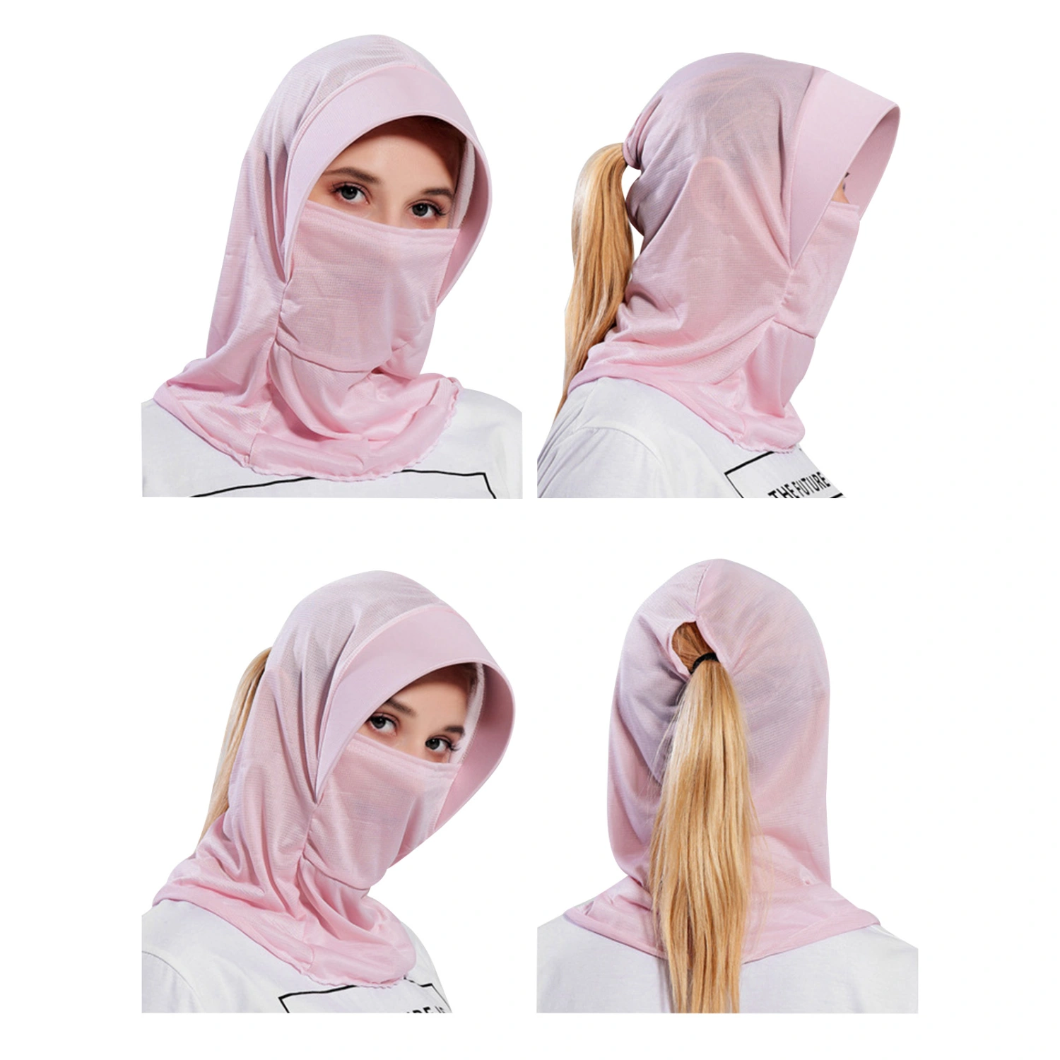 Women Fashion Sun Mask Breathable Face Mask for Outdoor Cycling