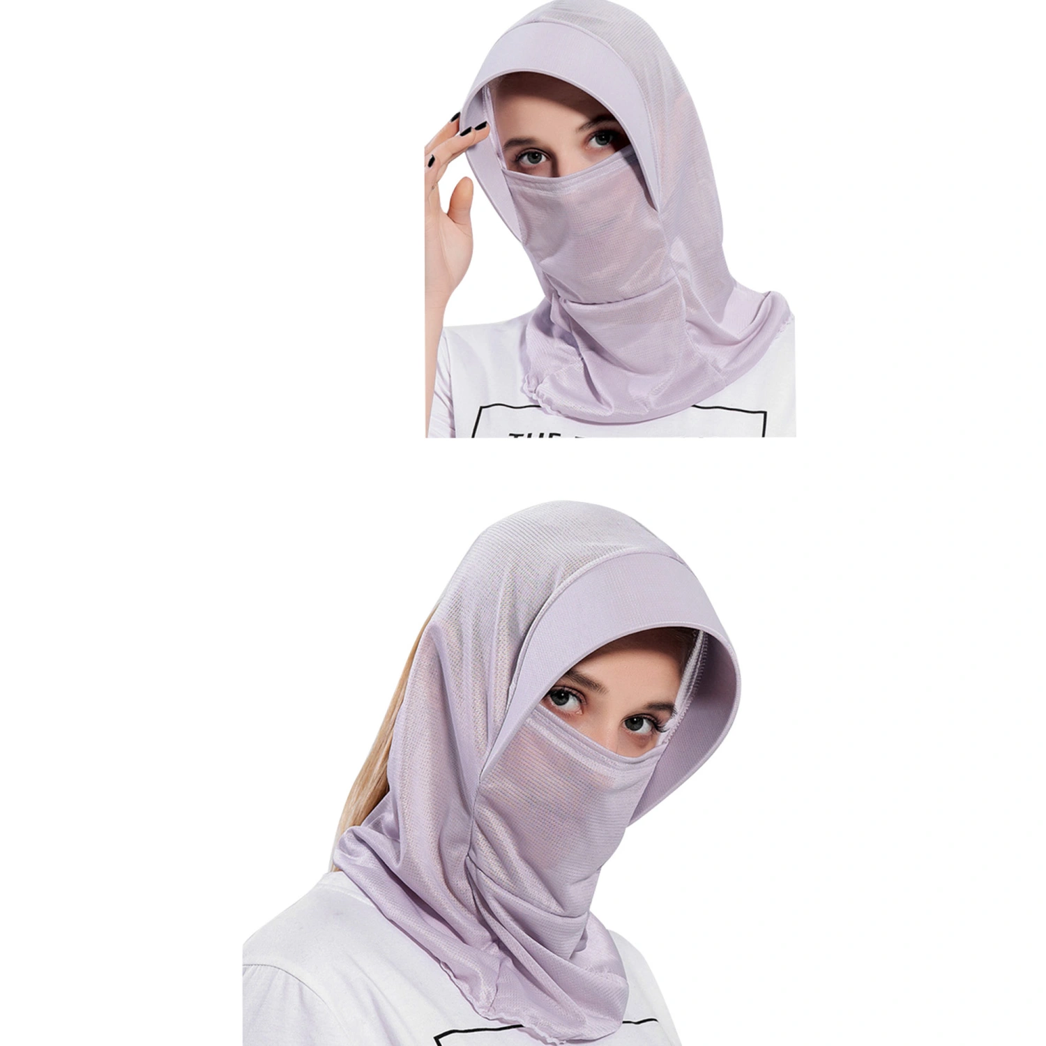 Women Fashion Sun Mask Breathable Face Mask for Outdoor Cycling