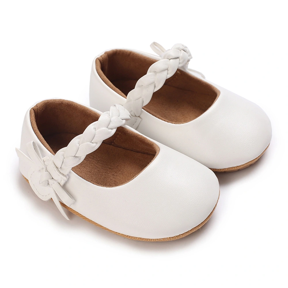 Baby Girls Shoes Soft Sole PU Leather Bow Non-slip Flats Toddler Shoes