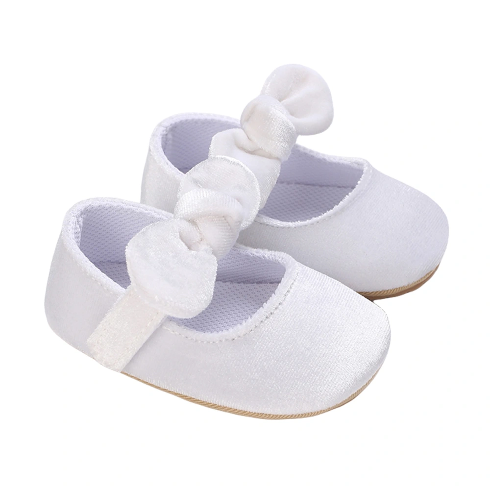 Baby Girls Princess Shoes, Soft Bow Non-slip First Walker Shoes