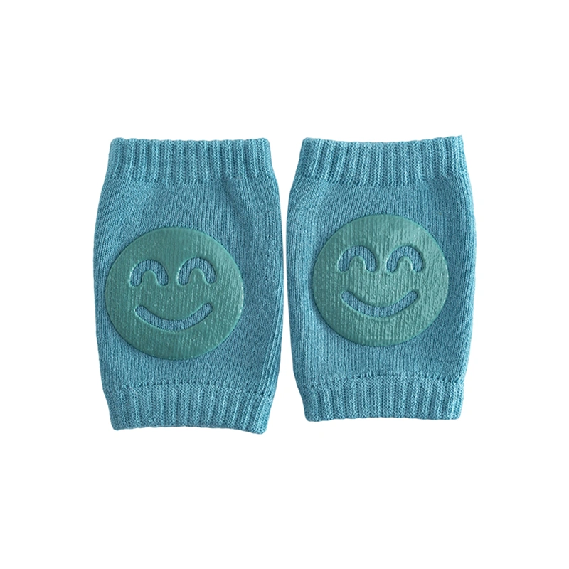 Baby Knee Pads for Crawling, Cartoon Smile Pattern Knee Protectors