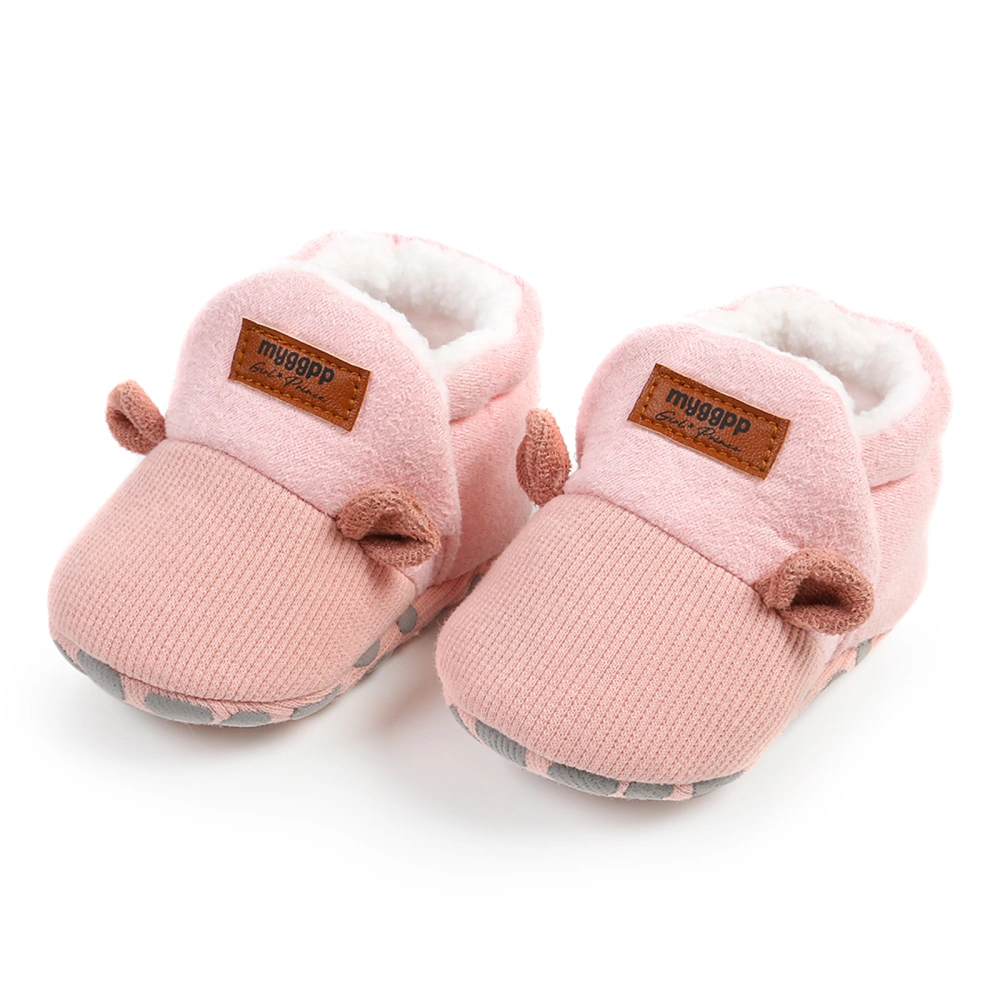 Baby Cute Ears Boots Infant Girls Boys Non-Slip Sole First Walker