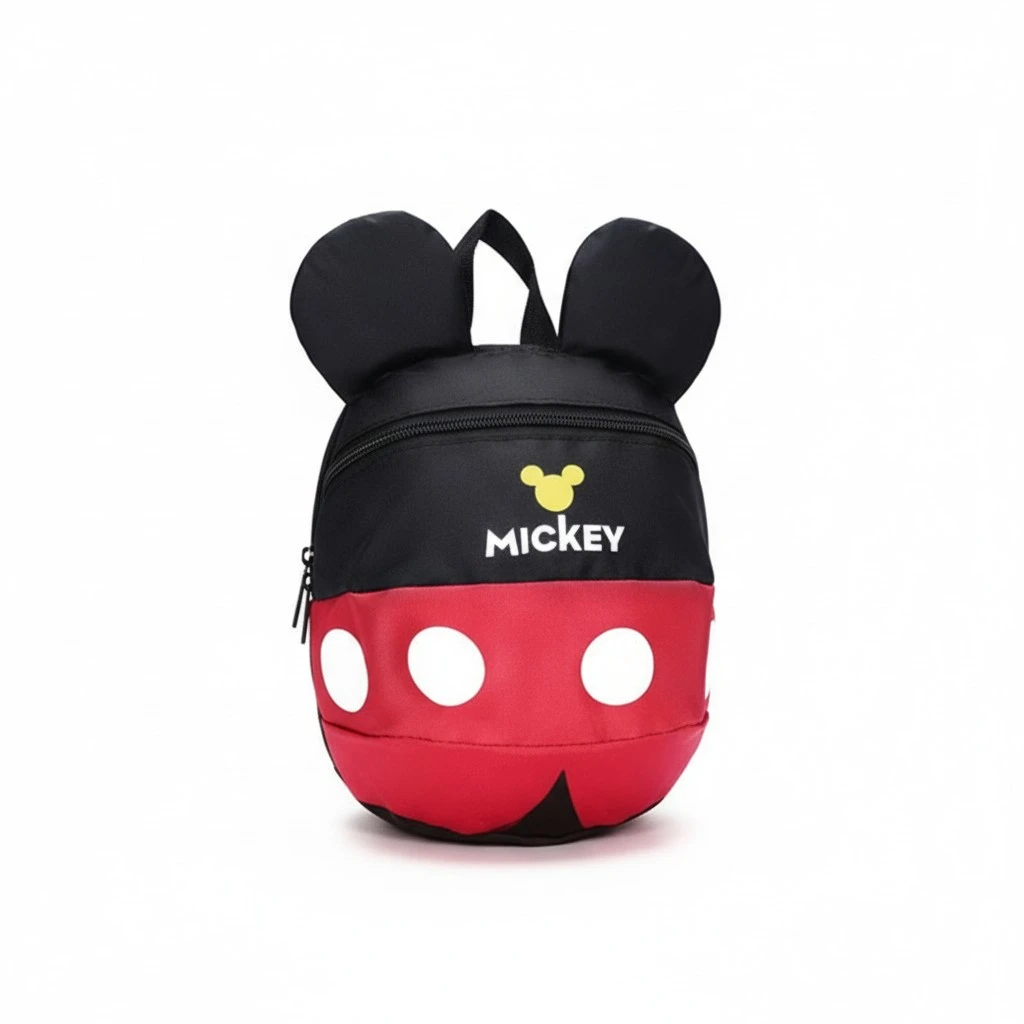 Toddler Baby Anti-Lost Backpack Kindergarten Cartoon Mouse Schoolbag