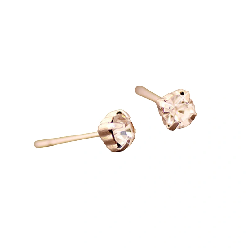 Dazzling Crystal Stud Earrings, Mini Earrings, Birthday Gift for Women