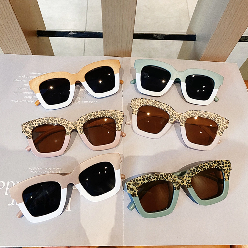 Kids Sunglasses, Anti-UV Square-Shaped Decorative Glasses Photography Props