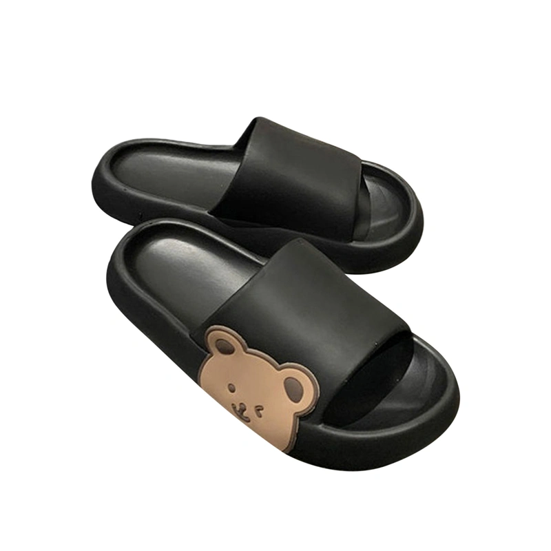 Women's Home Slippers Summer Cute Thick Bottom Animal Bear Slippers