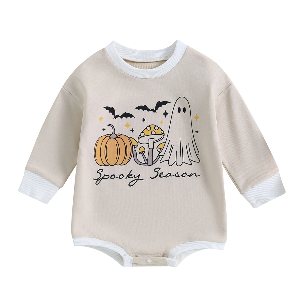 Halloween Baby Girls Clothes Long Sleeve Jumpsuits Sweatshirt Romper