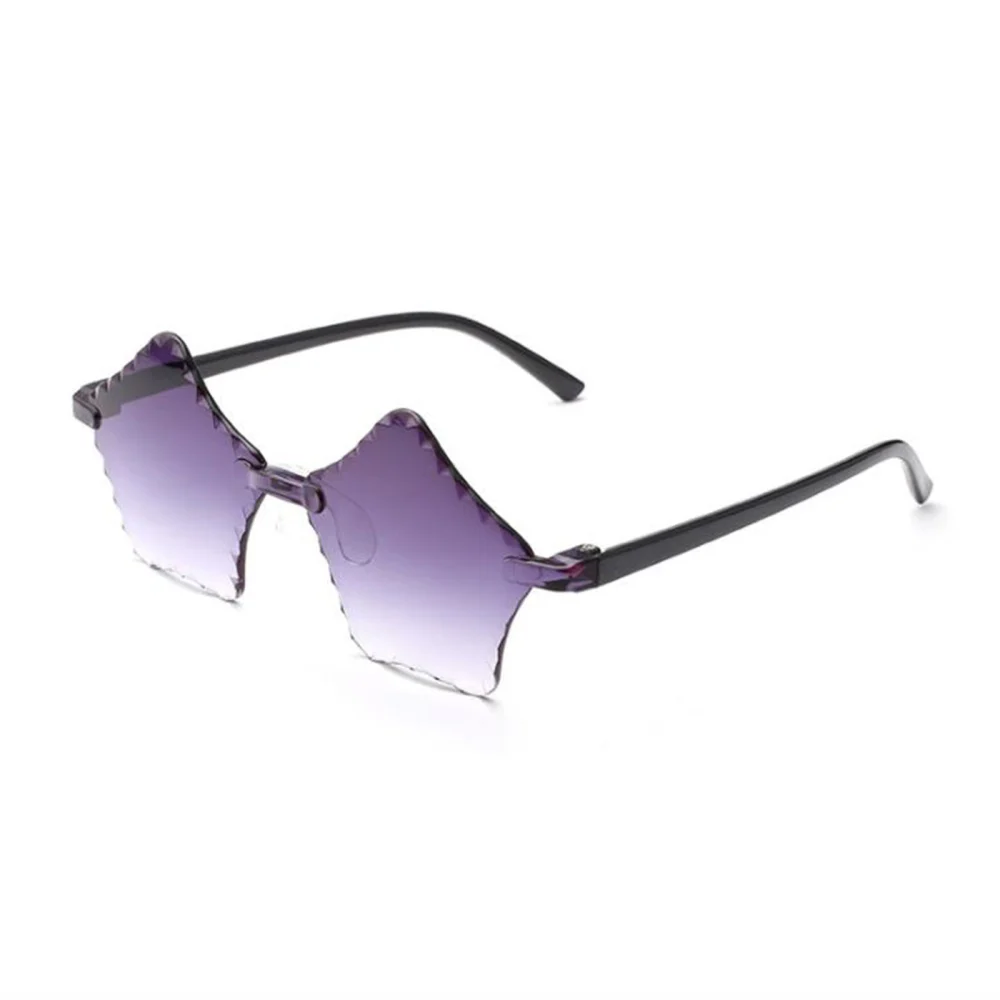 Children Sunglasses, Exquisite Star-Shaped Kids Rimless Sunglasses