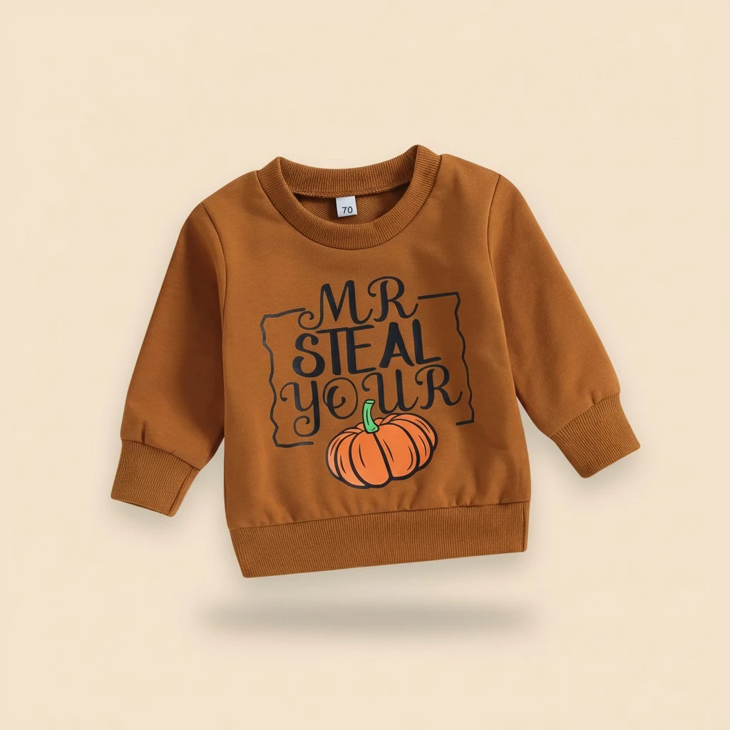 Baby Girls Infant Boys Sweatshirts Halloween Clothes Toddler Pullovers