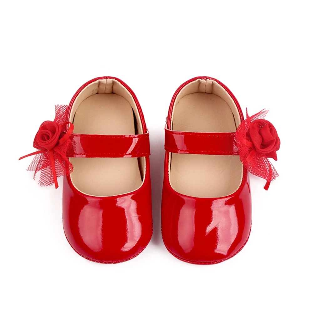 Baby Girls Mary Jane Flats PU Princess Shoes Wedding Dress Shoes