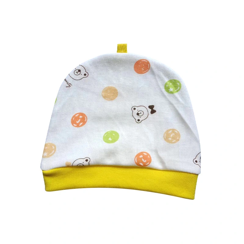 Baby Beanie Hat Cartoon Headwrap Infant Cap Newborn Hospital Hat