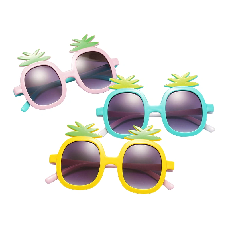 Children's Cartoon Pineapple Sunglasses Colorful Cute Glasses Gifts