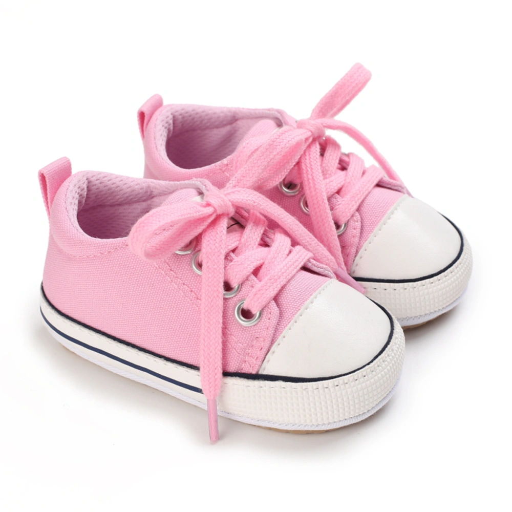 Unisex Baby Sneakers, Anti-Slip Newborn Soft Flat Sole Prewalker Shoes