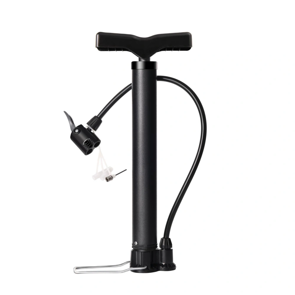 Bicycle Pump Hose Storage Seat, Detachable Handle Gas Needle