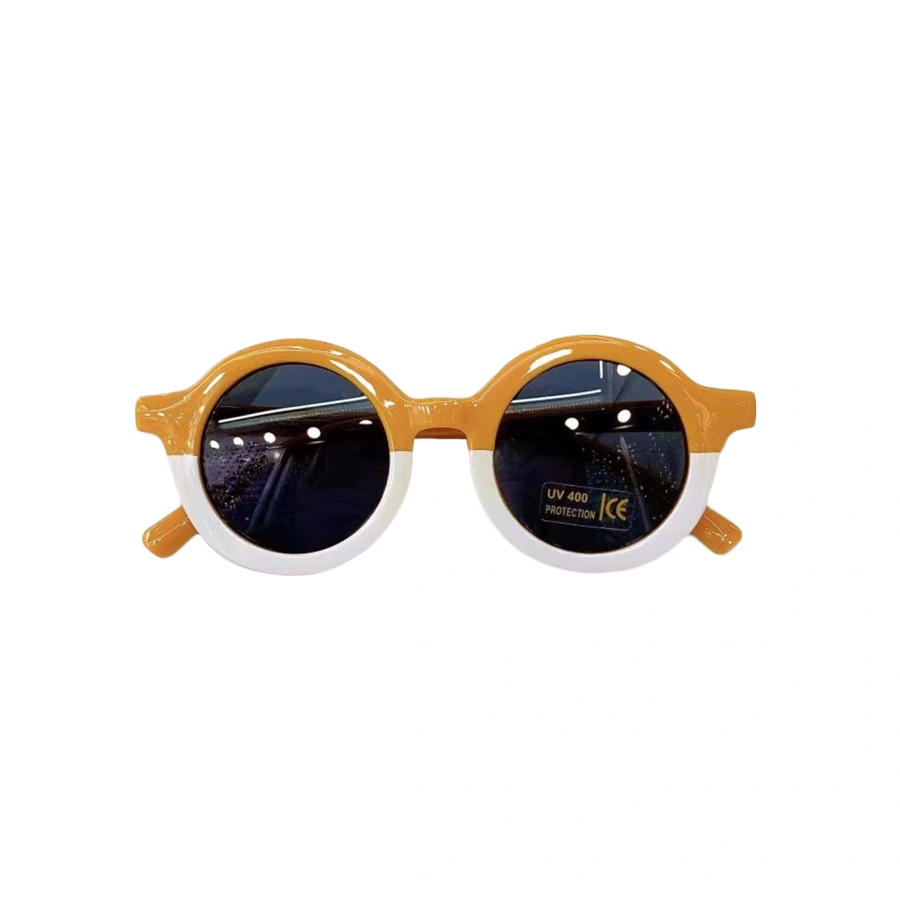 Toddlers Retro Style Sunglasses, Anti-ultraviolet Outdoor Glasses