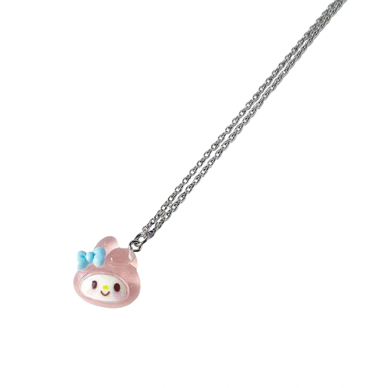 Best Friend Necklace Cartoon Animal Pendant Necklace Friendship Gift