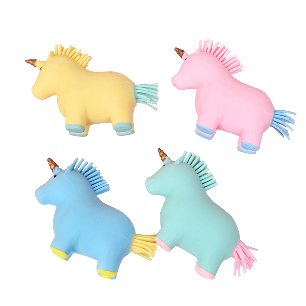 Decompression Toy, Mini Stretchy Cartoon Unicorn Shaped Fidget Toys