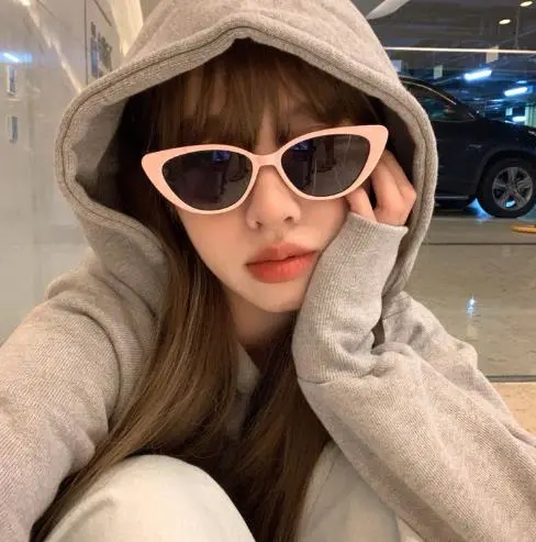 Women Cat Eye Sunglasses Summer UV Protection Retro Sunglasses