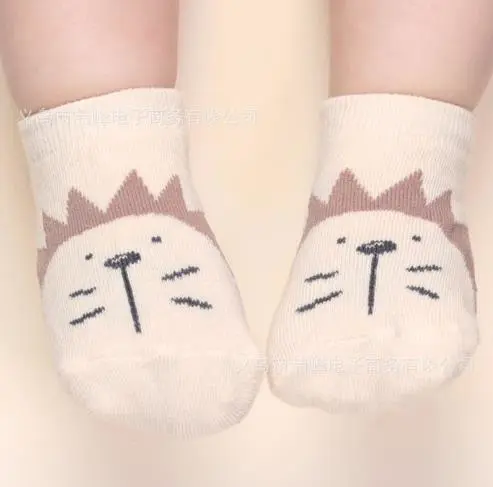 Baby Socks, Cute Cartoon Animal Non-slip Soft Lightweight Grip Socks