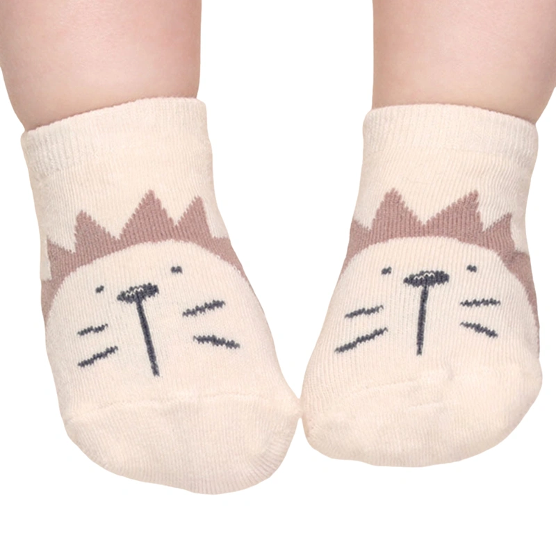 Baby Socks, Cute Cartoon Animal Non-slip Soft Lightweight Grip Socks